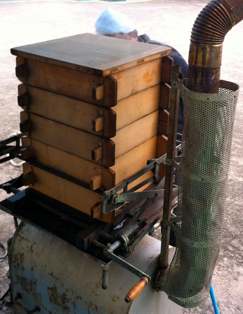 Woden steam boxes